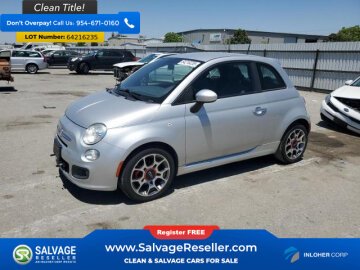 2012 FIAT 500 Sport Hatchback