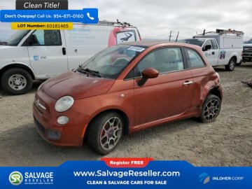 2012 FIAT 500 Sport Hatchback