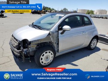 2012 FIAT 500 Pop Cabrio