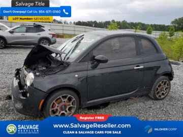 2012 FIAT 500 Sport Hatchback