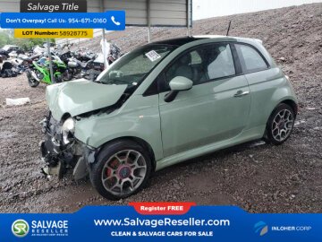 2012 FIAT 500 Sport Hatchback