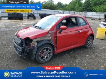 2012 FIAT 500 Sport Hatchback