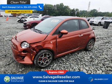 2012 FIAT 500 Sport Hatchback