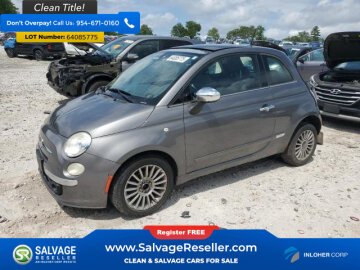 2012 FIAT 500 Lounge Hatchback