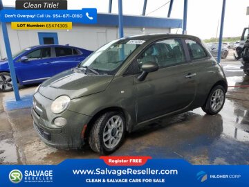 2012 FIAT 500 Pop Hatchback