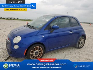 2012 FIAT 500 Pop Hatchback