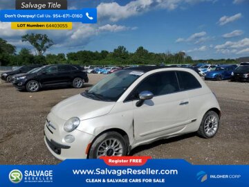 2012 FIAT 500 Lounge Cabrio