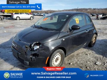 2012 FIAT 500 Pop Hatchback