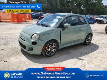 2012 FIAT 500 Sport Hatchback