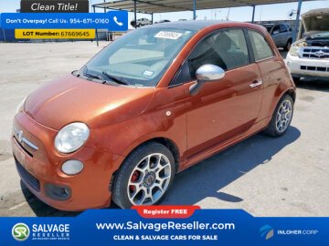 2012 FIAT 500 Sport Hatchback