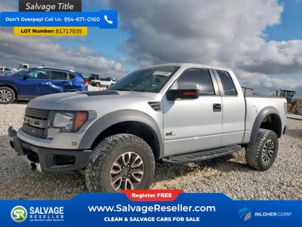 Photo 1 for 2012 Ford F150 4x4 SuperCab SVT Raptor
