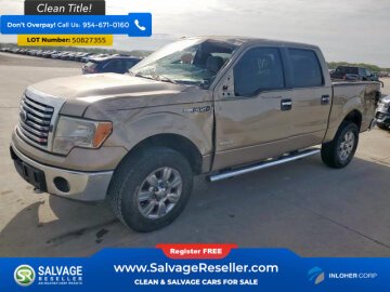New 2012 Ford F150