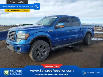 New 2012 Ford F150