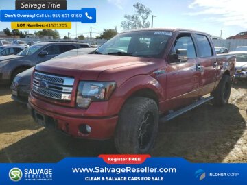 New 2012 Ford F150