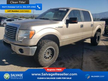 New 2012 Ford F150