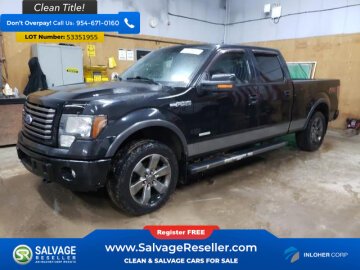 New 2012 Ford F150