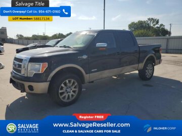 New 2012 Ford F150