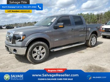 New 2012 Ford F150