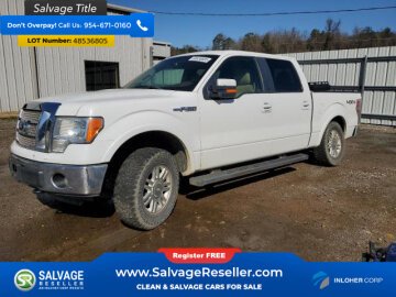 New 2012 Ford F150