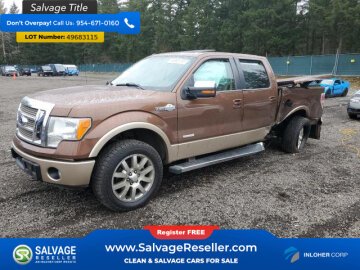 New 2012 Ford F150