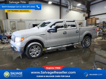New 2012 Ford F150