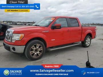 New 2012 Ford F150