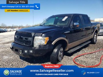 New 2012 Ford F150