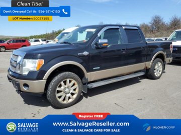 New 2012 Ford F150