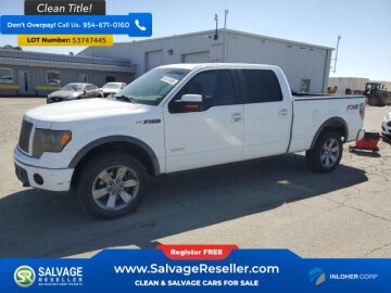 New 2012 Ford F150