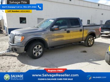 New 2012 Ford F150