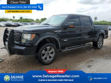 New 2012 Ford F150