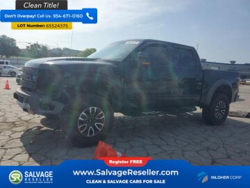 2012 Ford F150 4x4 Crew Cab SVT Raptor