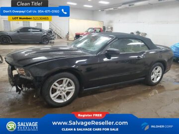 New 2012 Ford Mustang Convertible