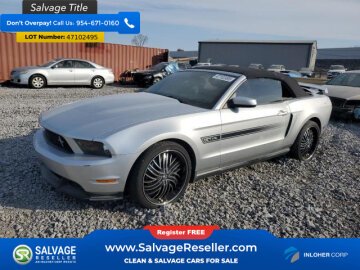 New 2012 Ford Mustang GT Convertible