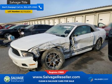 2012 Ford Mustang Convertible