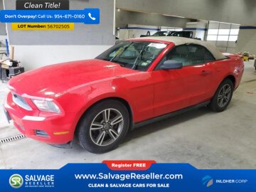 2012 Ford Mustang Convertible