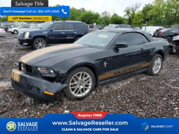 2012 Ford Mustang Convertible
