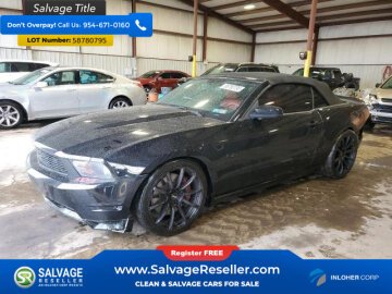 2012 Ford Mustang GT Convertible