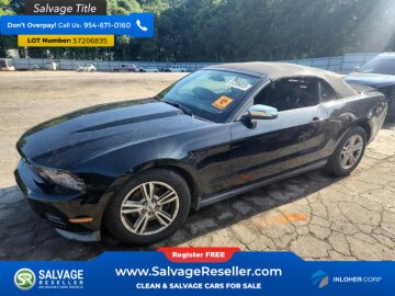 2012 Ford Mustang Convertible