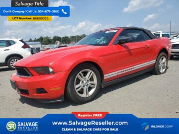 2012 Ford Mustang Convertible