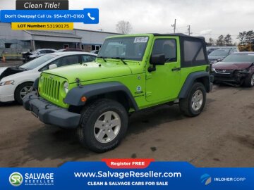 New 2012 Jeep Wrangler 4WD Sport