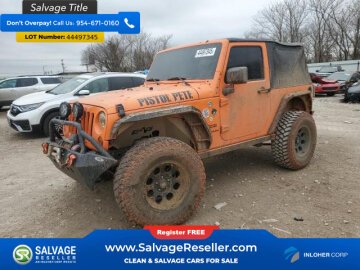 New 2012 Jeep Wrangler 4WD Sport