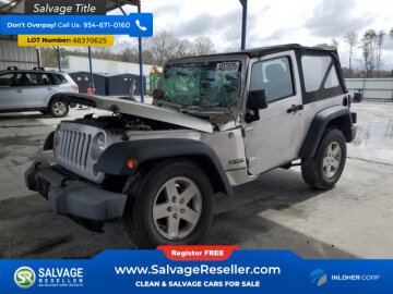 New 2012 Jeep Wrangler 4WD Sport