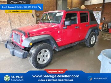 2012 Jeep Wrangler 4WD Unlimited Sport