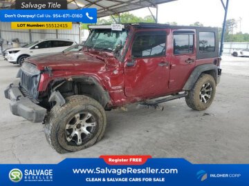 2012 Jeep Wrangler 4WD Unlimited Sport