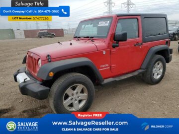 2012 Jeep Wrangler 4WD Sport