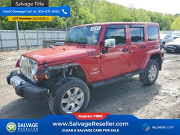 2012 Jeep Wrangler 4WD Unlimited Sahara