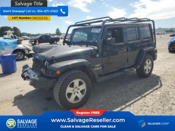 2012 Jeep Wrangler 4WD Unlimited Sahara
