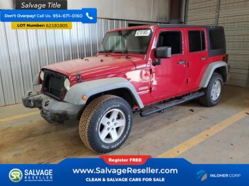 2012 Jeep Wrangler 4WD Unlimited Sport