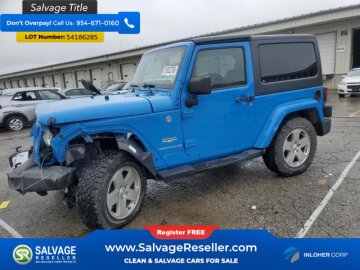 2012 Jeep Wrangler 4WD Sahara